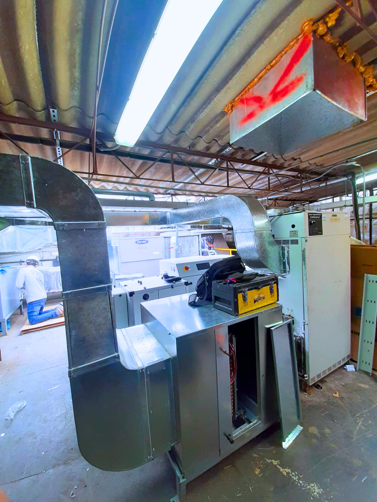 Sistema HVAC industrial